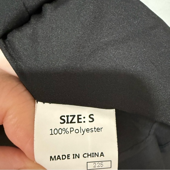 Dokotoo black elegant bow tie mini dress Small - Picture 7 of 8